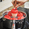 YolkCraft™ Egg Molder Cooking Pods | Easy Hard-Boiled & Poached Egg Maker | Dishwasher Safe