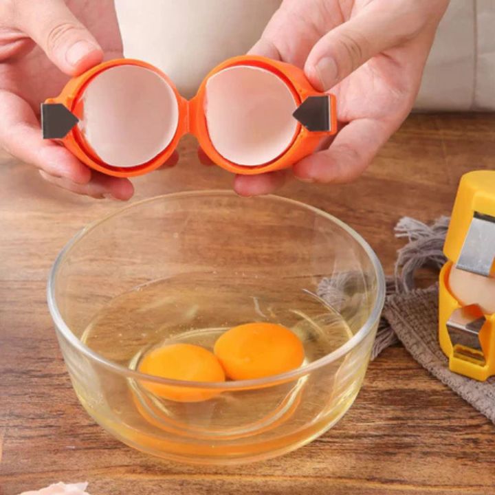 1+1 Free | Egg Cracker – Effortlessly Opening Eggs!