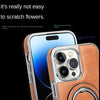 LeatherGuard™ Phone Case | Premium Leather with Stand & Magnetic Wireless Charging Support