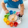 Montessori Sorting Toy | Fine Motor Skill Builder | Educational Cups & Balls Set