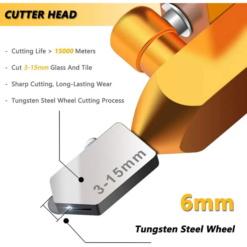 Tile Cutting Tool | Lightweight Precision Cutter | Clean Break Design