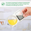 Dual Compartment Sauce Container | Leak-Proof | BPA-Free | Portable