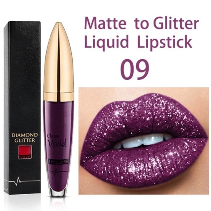 Lip Gloss Set | Long-Lasting Matte & Glitter Finish | 18 Colors | Waterproof