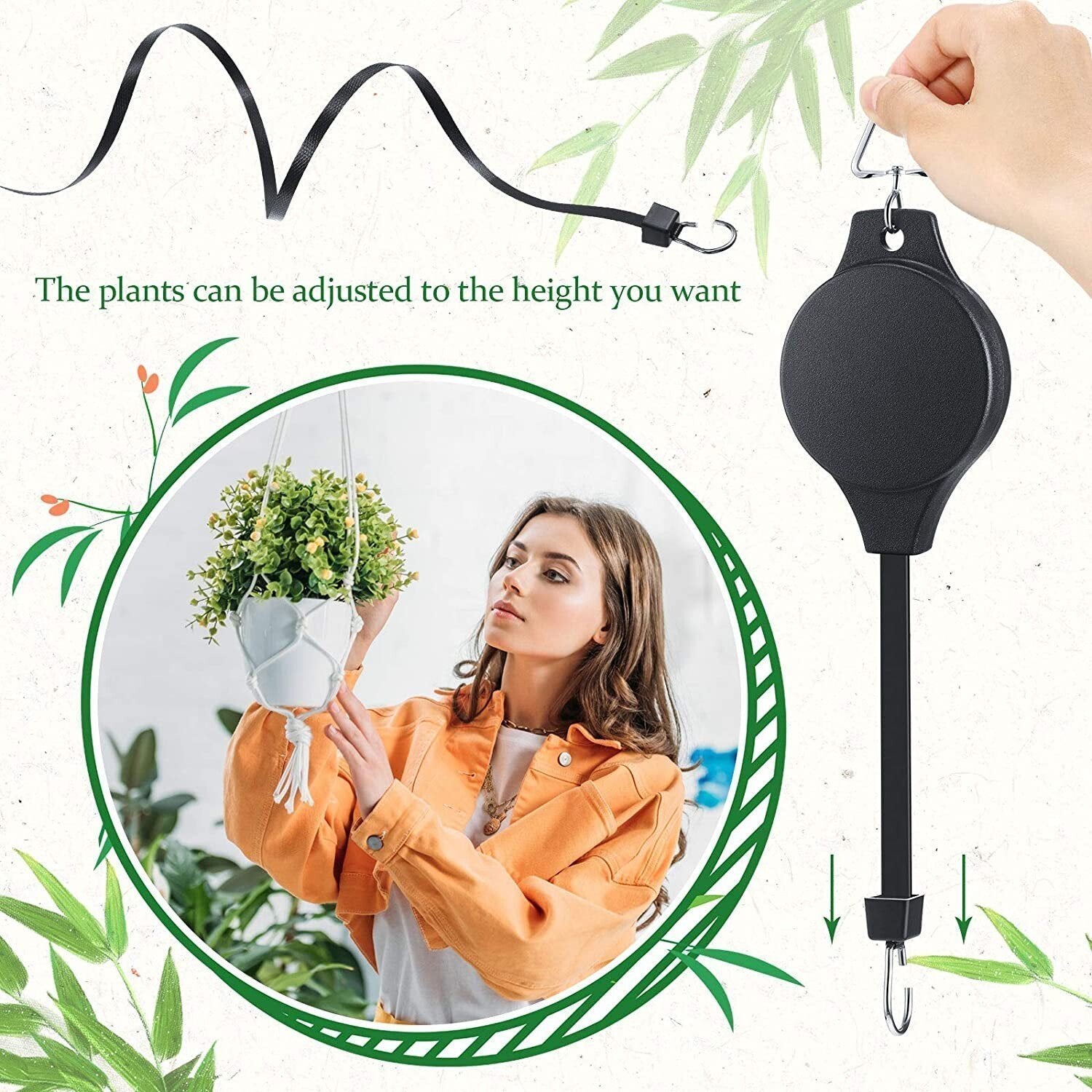 GreenLift™ Mess-Free Plant Hanging