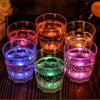 LED Wine Glasses | Light-Up Drinkware with 6 Colors | Liquid-Activated | Reusable Party Cups 4–8oz