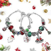 Christmas Charm Bracelet Advent Calendar | 24-Day Countdown Jewelry Set | DIY Beads & Festive Charms