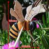 Handmade Garden Windmill | WhimsyMill™ Bird & Animal Design | Wood & Stainless Steel | Outdoor Décor