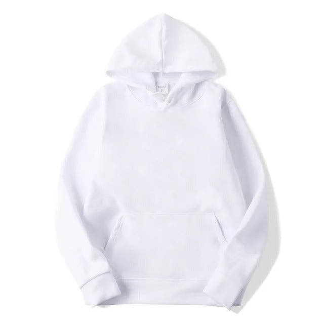 Heidi-Mode | Solid Color Hooded Sweatshirt Made of Cotton for Women