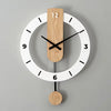 Nordic Modern Solid Wood Wall Clock