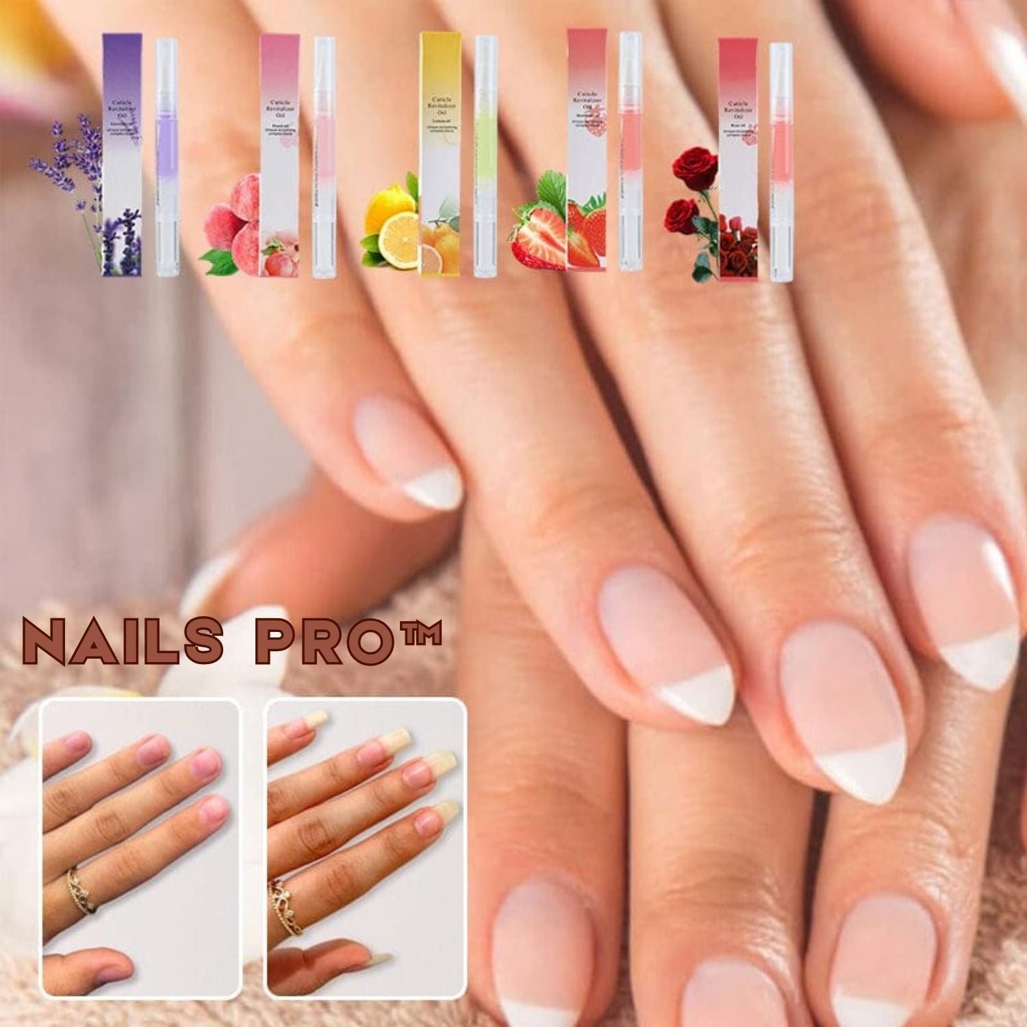 Nail Repair Oil | Moisturizing & Strengthening Formula | Vitamin-Enriched | 30ml