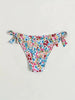 Floral High-Cut Bikini Bottoms - Trendy Women's Summer Swimwear