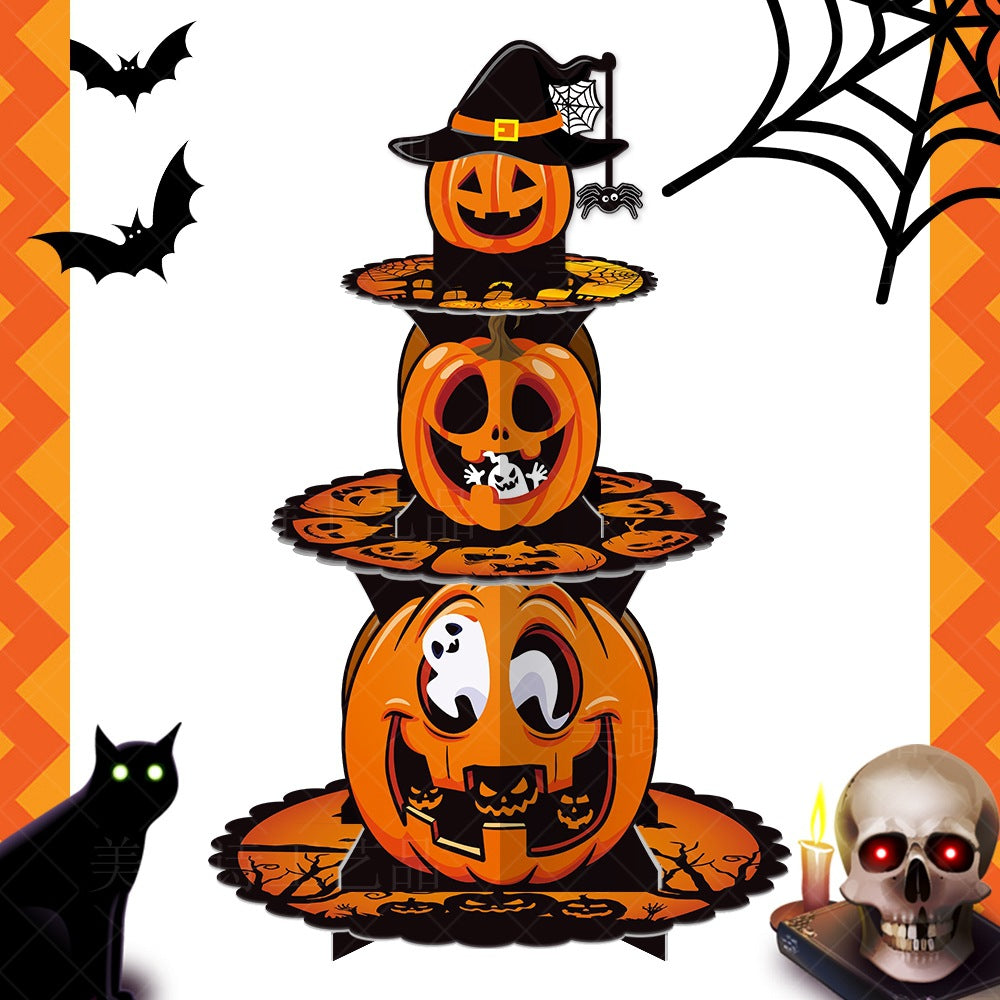 HauntTower™ Halloween Themed Cupcake Stand