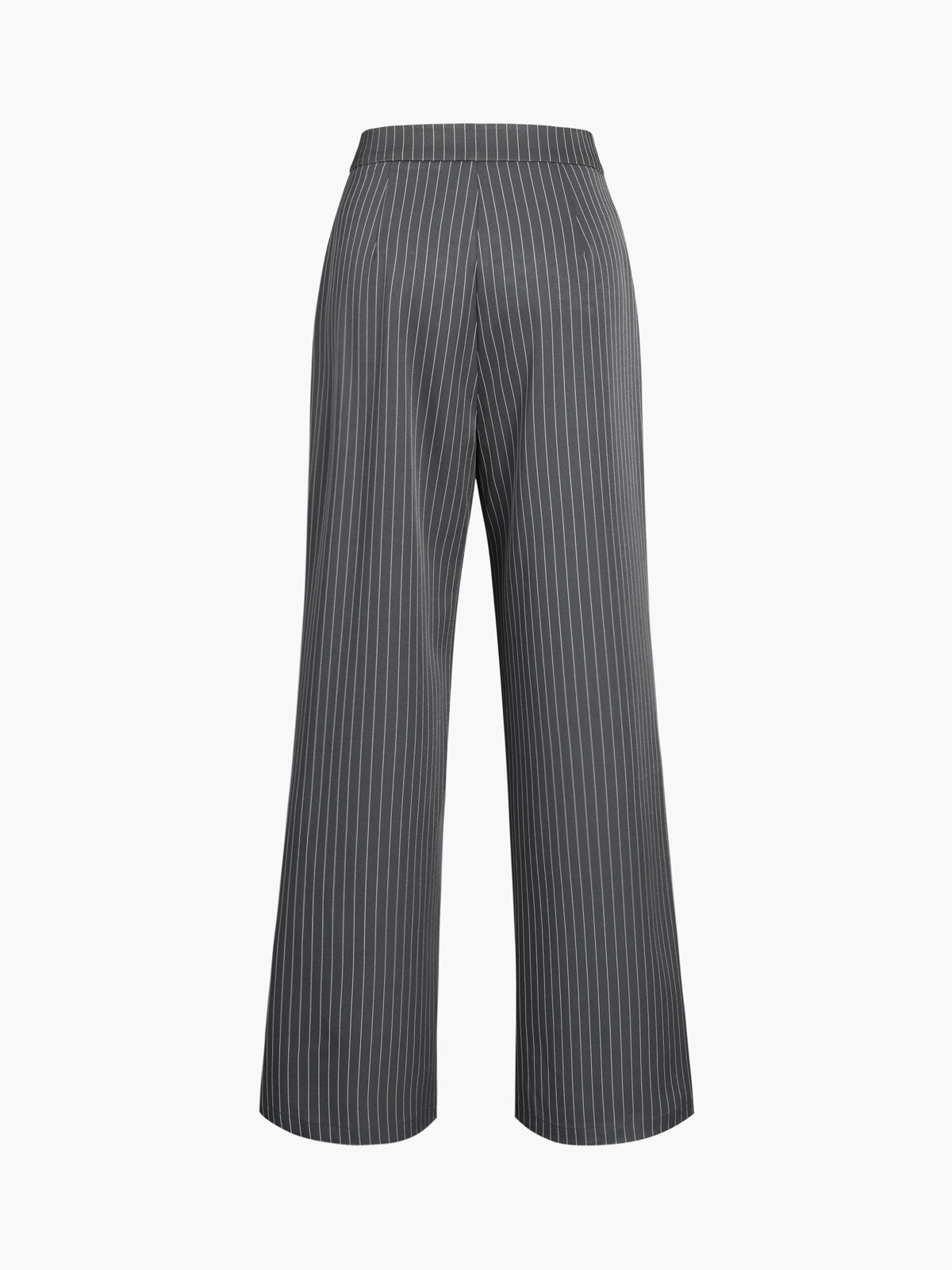 Isalie | Chic Pinstripe Pleated Design Women's Pants