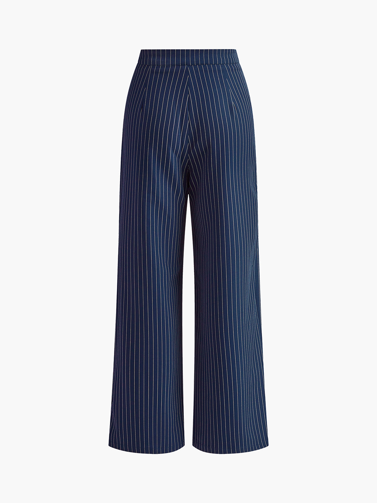 Isalie | Chic Pinstripe Pleated Design Women's Pants