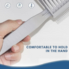 Hair Cutting Comb | SmoothTrim™ Ergonomic Guide Comb | ABS Plastic | Curved Double Teeth