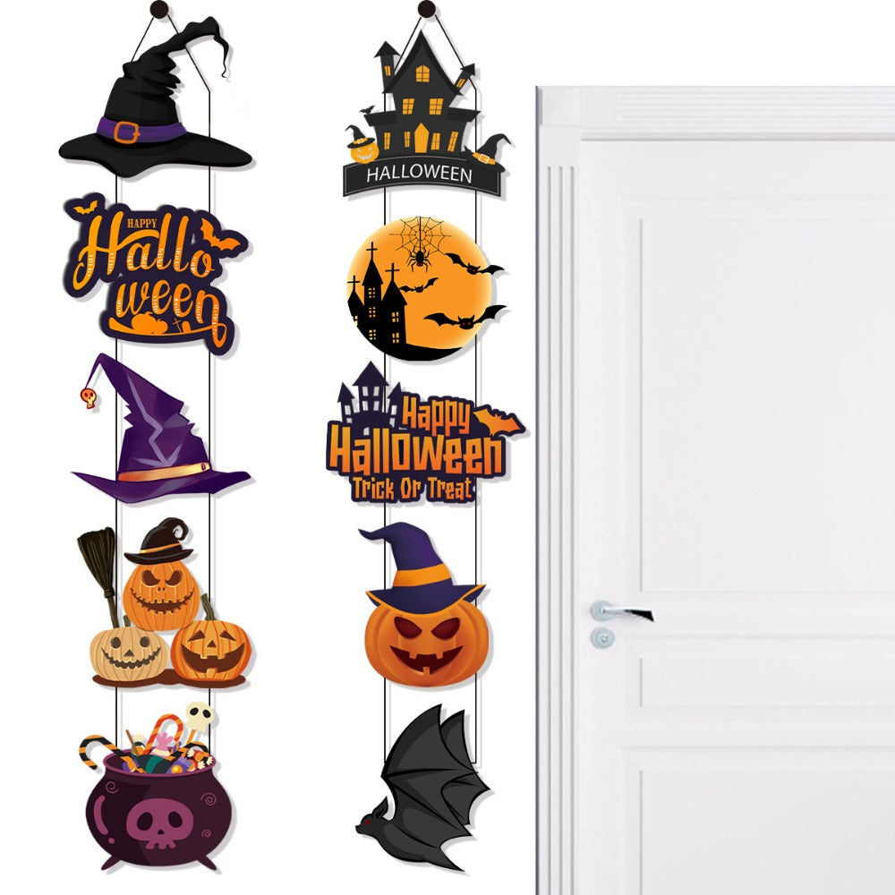 GothicGreetings™ Doormort Halloween Door Hanging Set – 3/10pc