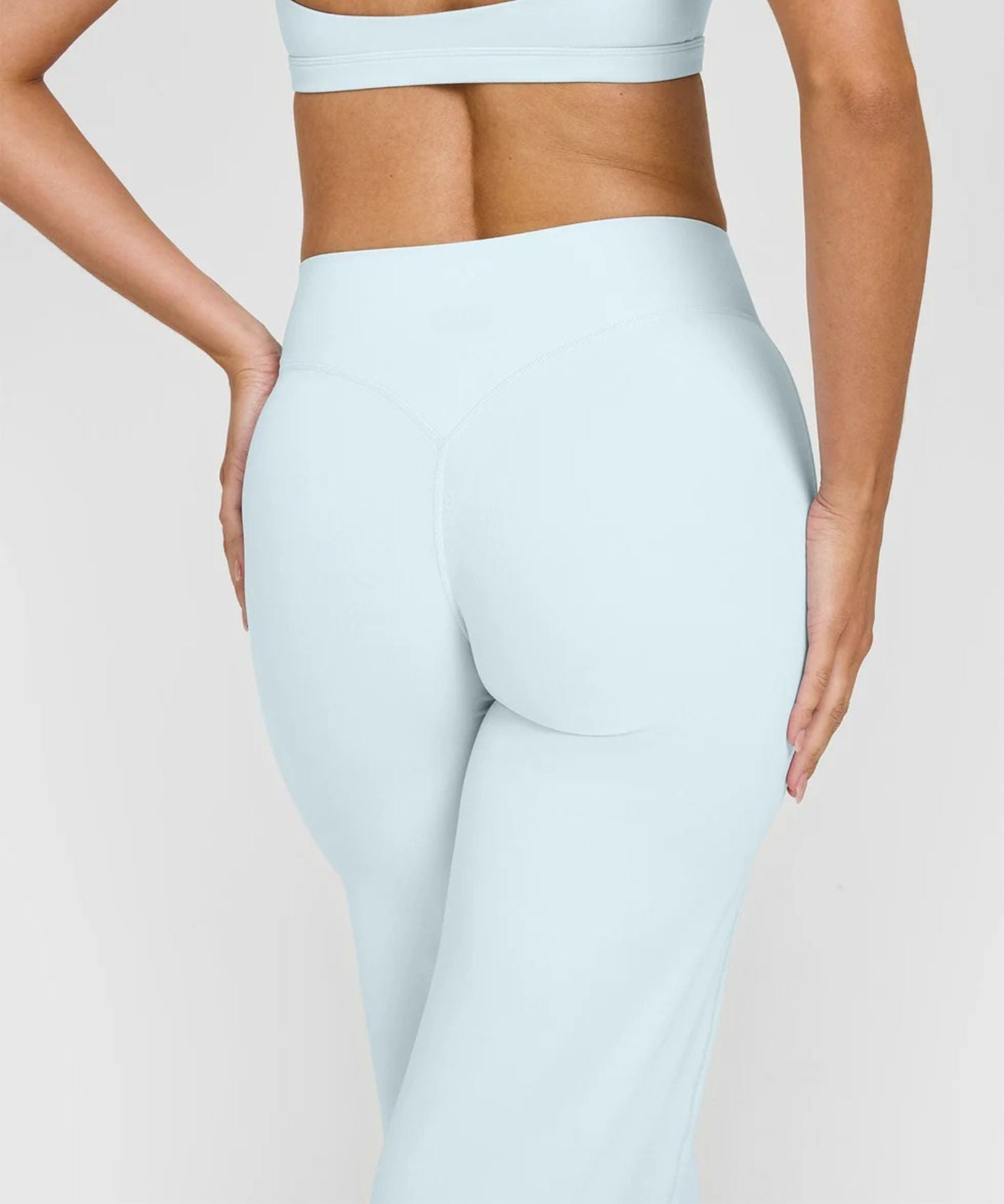 Women’s Active Set | High-Waist Tummy Control Leggings & Cross-Back Crop Top | Buttery Soft Stretch Fabric