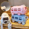 Best Gifts for Children - Portable Water Cup in Bus Shape with Strap