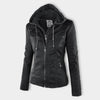 Waterproof women's jacket with hood