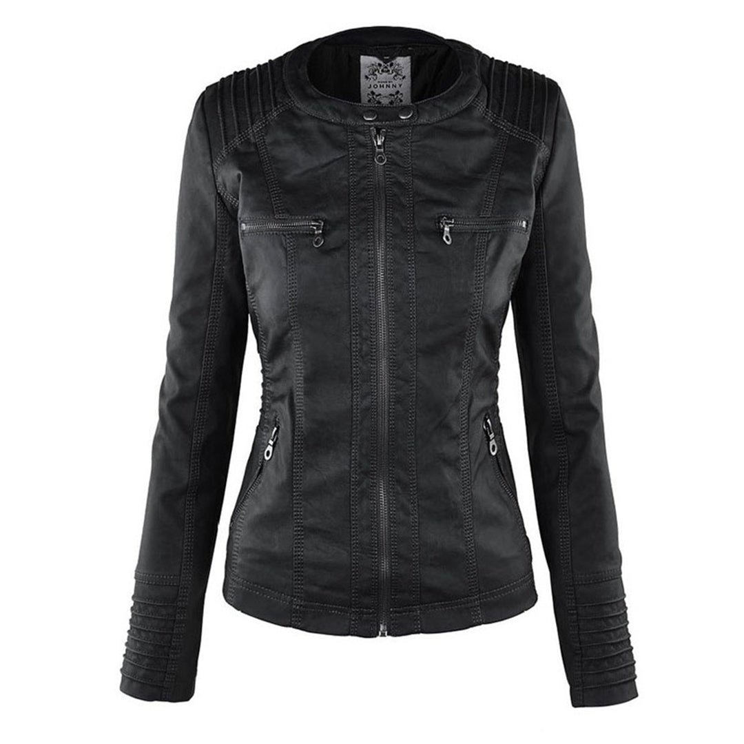 Waterproof women's jacket with hood