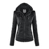 Waterproof women's jacket with hood