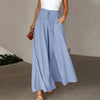 Loose Fit Pants with Wide Legs for Women | Summer