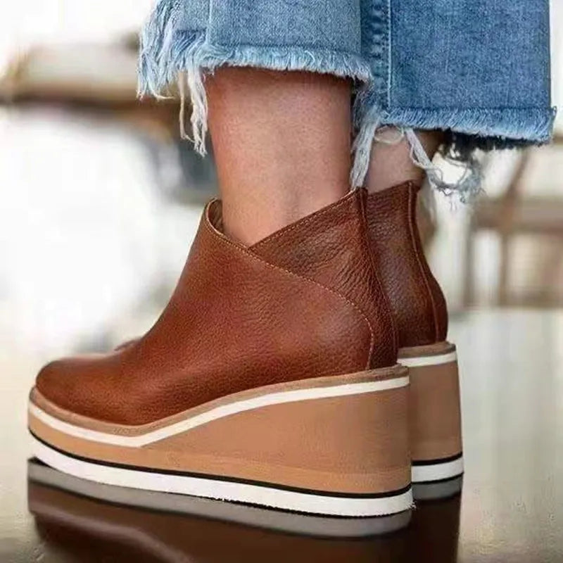 Helena | Sophisticated Comfort Women's Ankle Boots