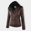 Waterproof women's jacket with hood
