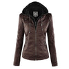 Waterproof women's jacket with hood