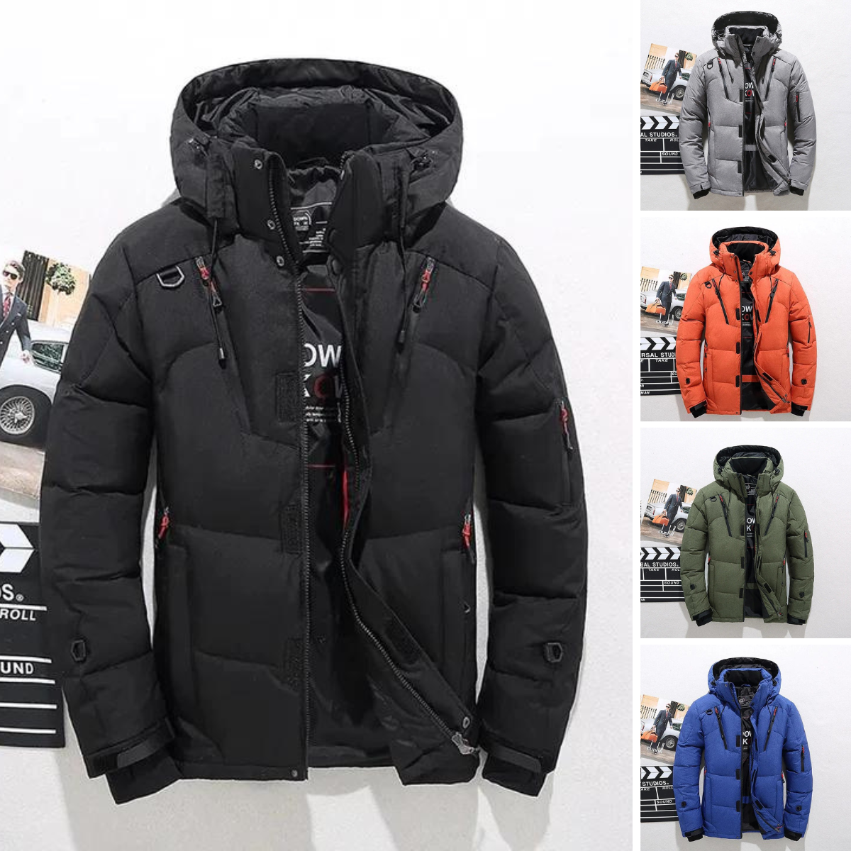 Elegant premium down jacket for ultimate style and warmth