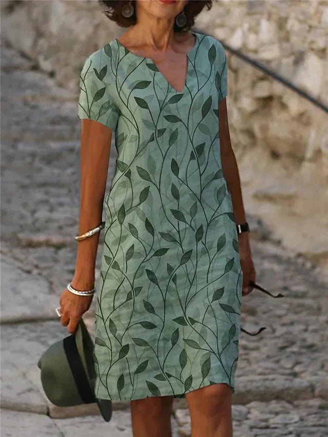Yvonne | Effortlessly Flowing Women's Midi Dress