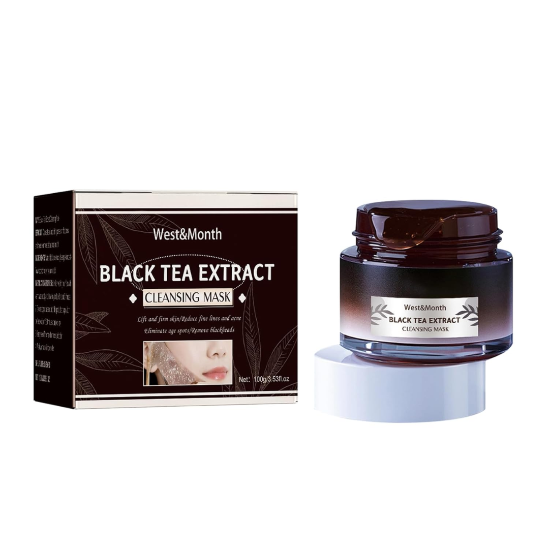 Facial Repair Mask | Black Tea & Ginseng | Anti-Acne, Hydrating & Brightening