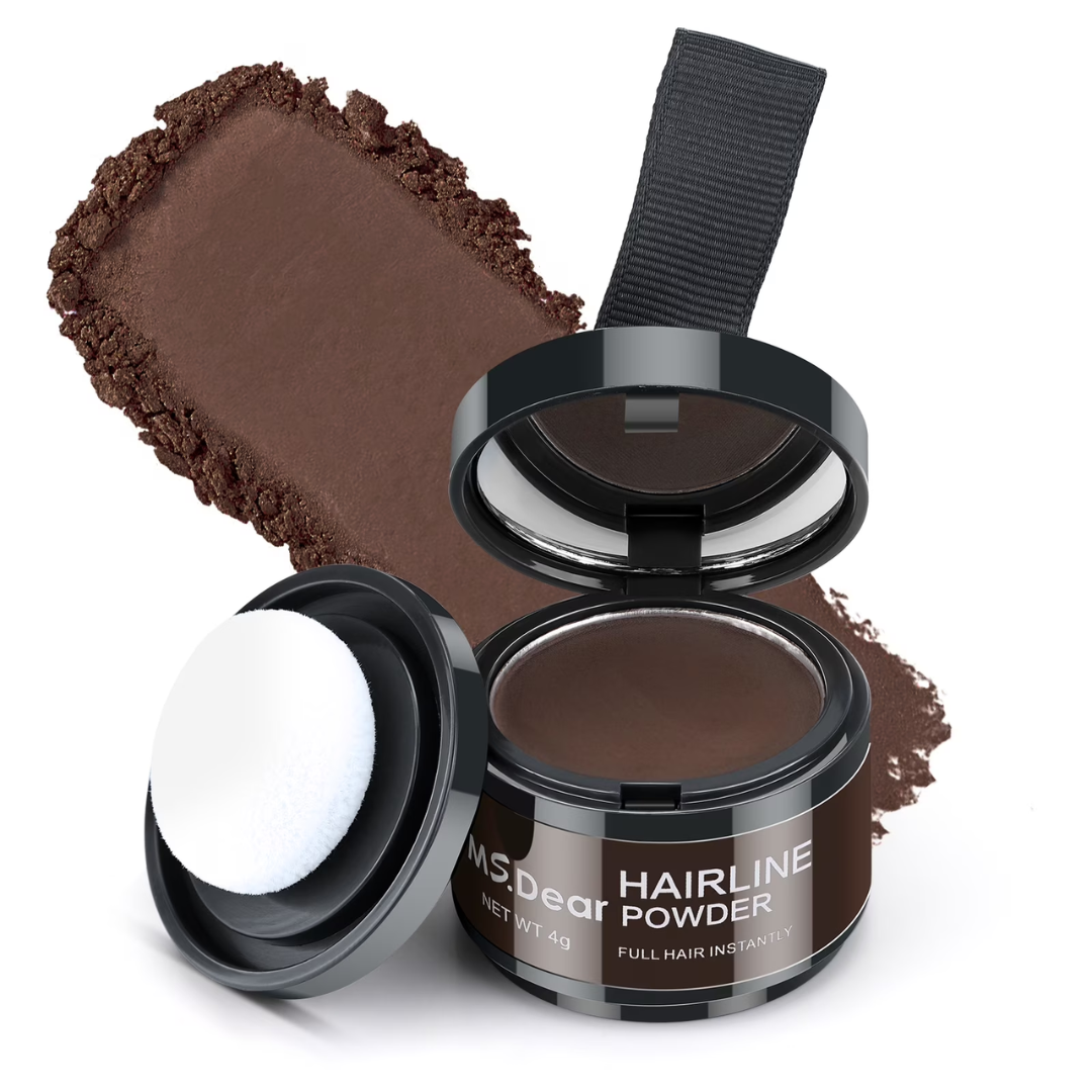 Hair Shadow Powder | Natural Hairline & Brow Filler | Waterproof & Long-Lasting