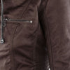 Waterproof women's jacket with hood