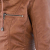 Waterproof women's jacket with hood