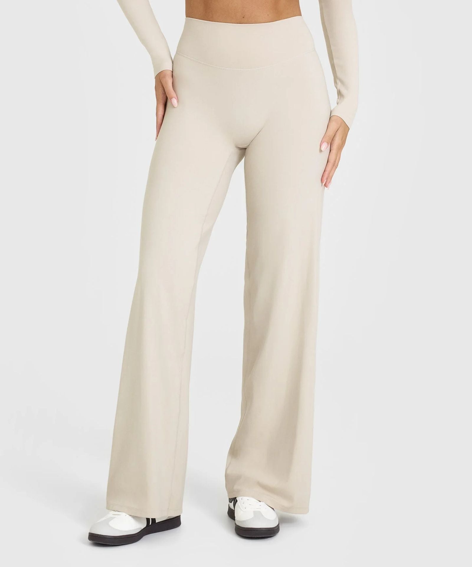 Women’s Active Set | High-Waist Tummy Control Leggings & Cross-Back Crop Top | Buttery Soft Stretch Fabric