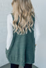 Women’s Sweater Vest | Cozy Oversized Fit with Pockets | Lightweight & Fuzzy Knit
