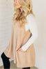 Women’s Sweater Vest | Cozy Oversized Fit with Pockets | Lightweight & Fuzzy Knit