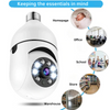 WiFi Security Camera | 1080P HD | 355° Pan & Tilt | Night Vision | 128GB Expandable