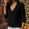 DemiChic™ – Women's Chiffon Blouse with Elegant Embroidery & Lightness
