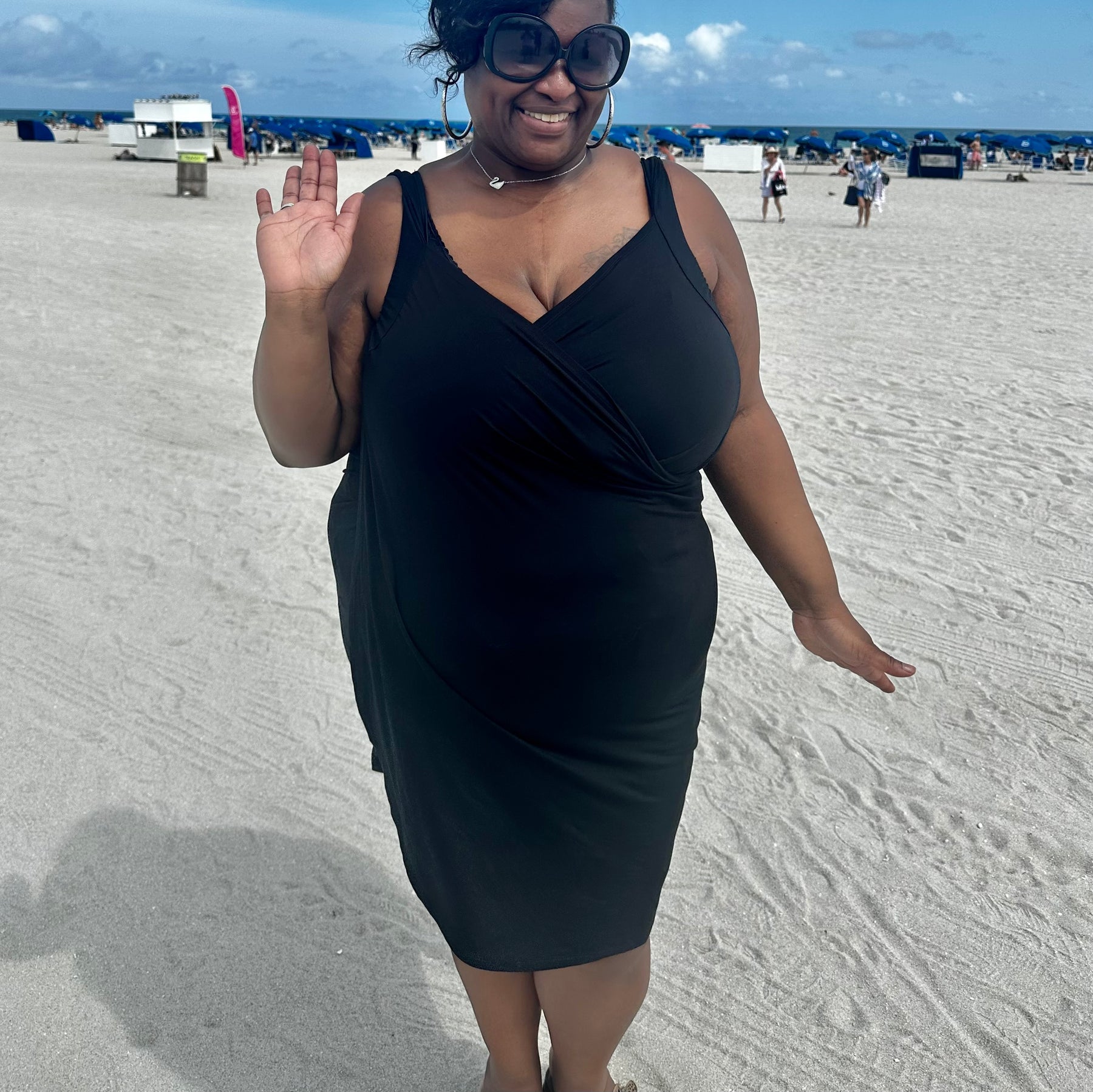 Eleni Bamboo Wrap Dress