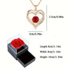 Necklace with Rose Gift Box