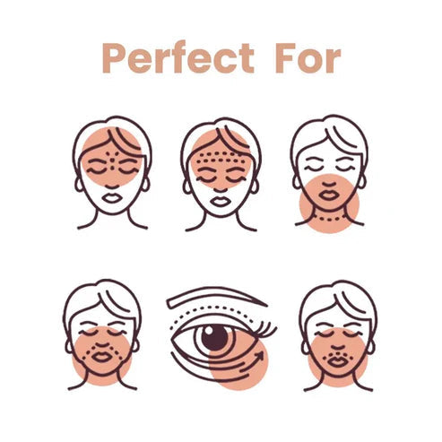 Reusable Anti-Wrinkle Face Patches | Silicone Wrinkle Pads for Forehead, Eyes & Smile Lines