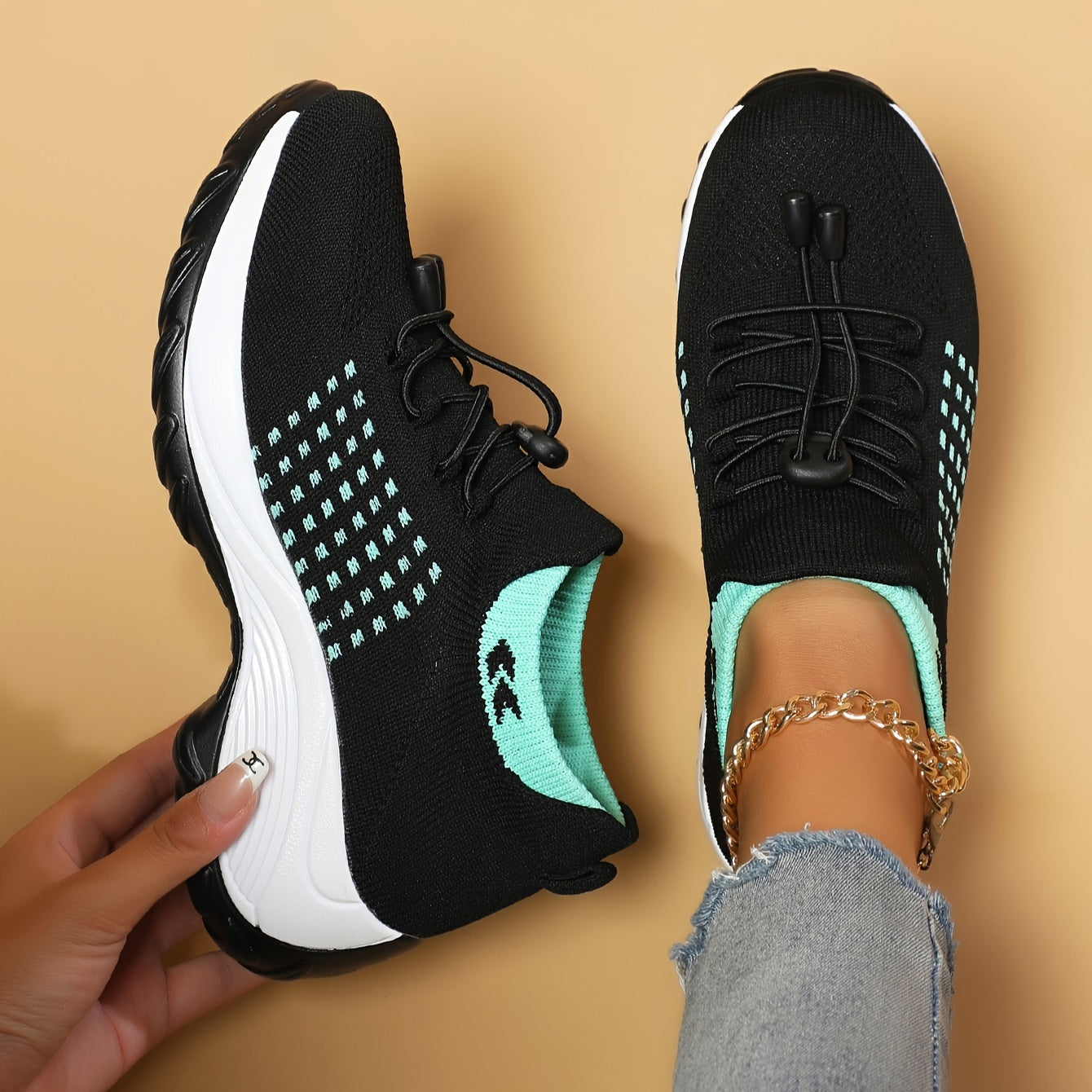 FlexaRelief™ – Orthopedic Women's Sneakers with Shock-Absorbing Sole