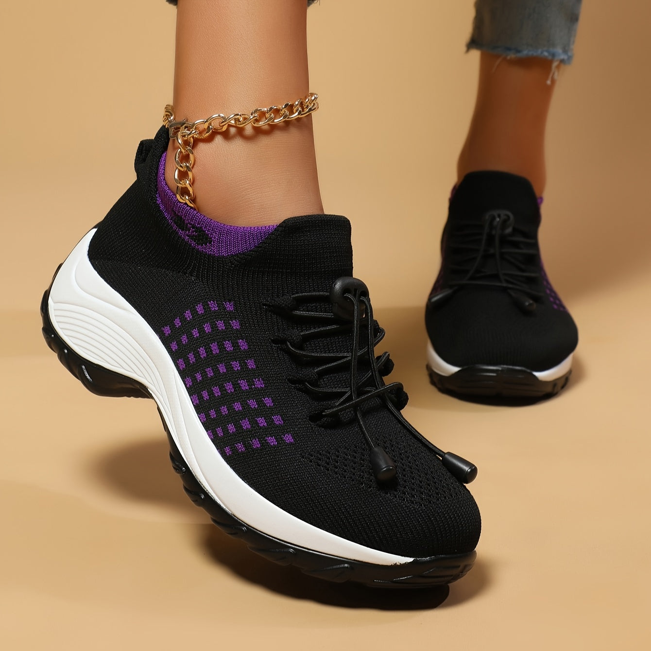 FlexaRelief™ – Orthopedic Women's Sneakers with Shock-Absorbing Sole