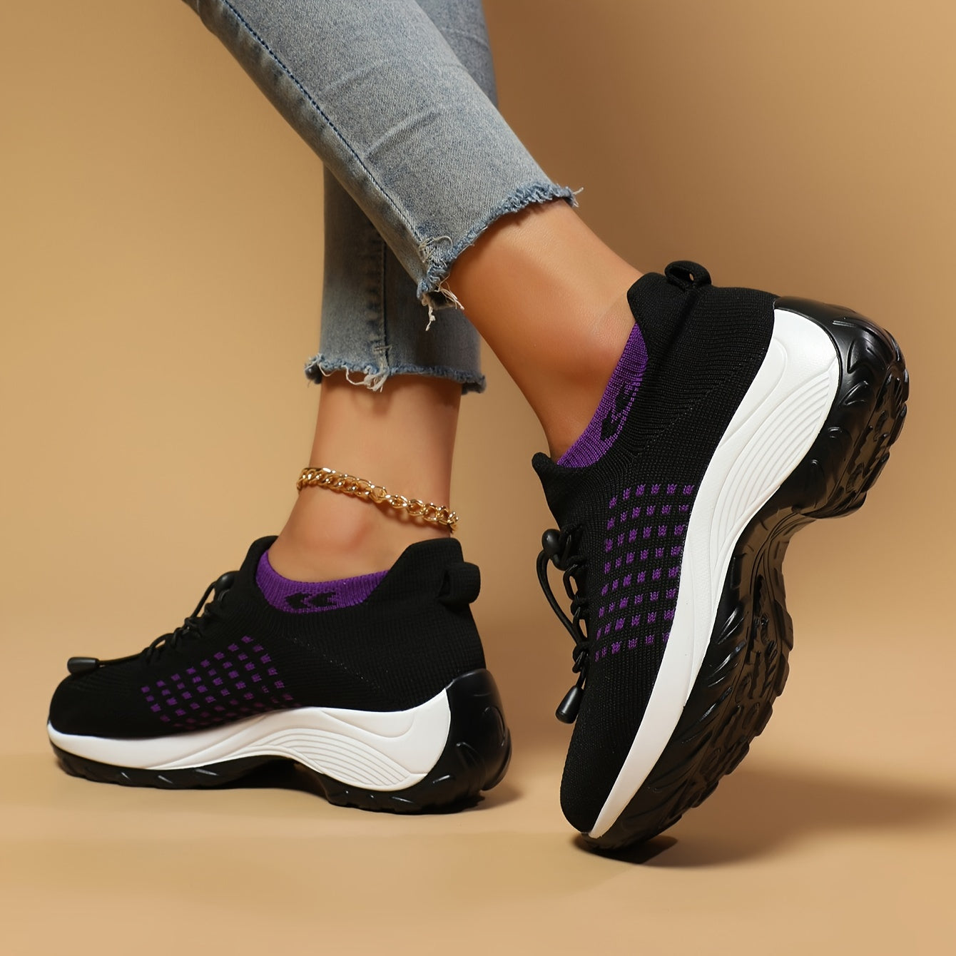 FlexaRelief™ – Orthopedic Women's Sneakers with Shock-Absorbing Sole