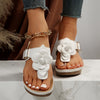 Floranya™ – Women's Platform Sandals with Elegant Flower Detail and Comfort