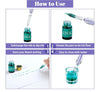 Glass Dip Pen | Crystaldip Magic Design | Borosilicate Glass | 12 Ink Colors
