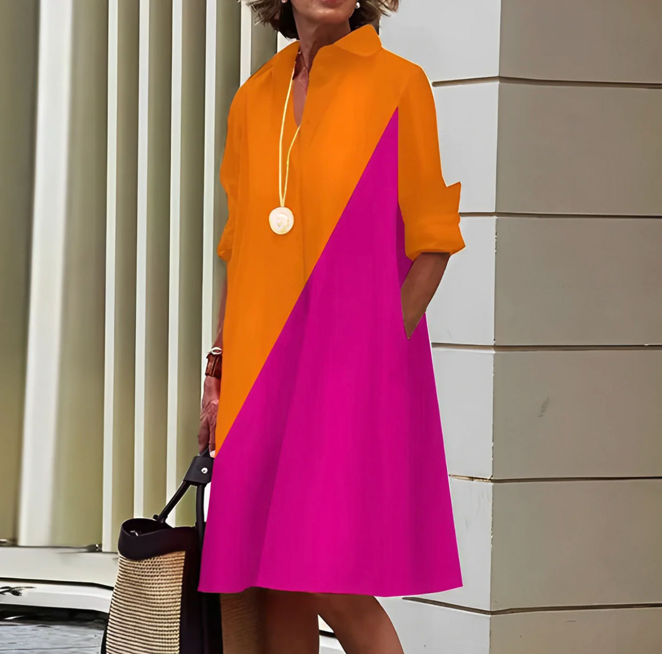 Lisbeth | Effortless Comfort Women's Midi Dress