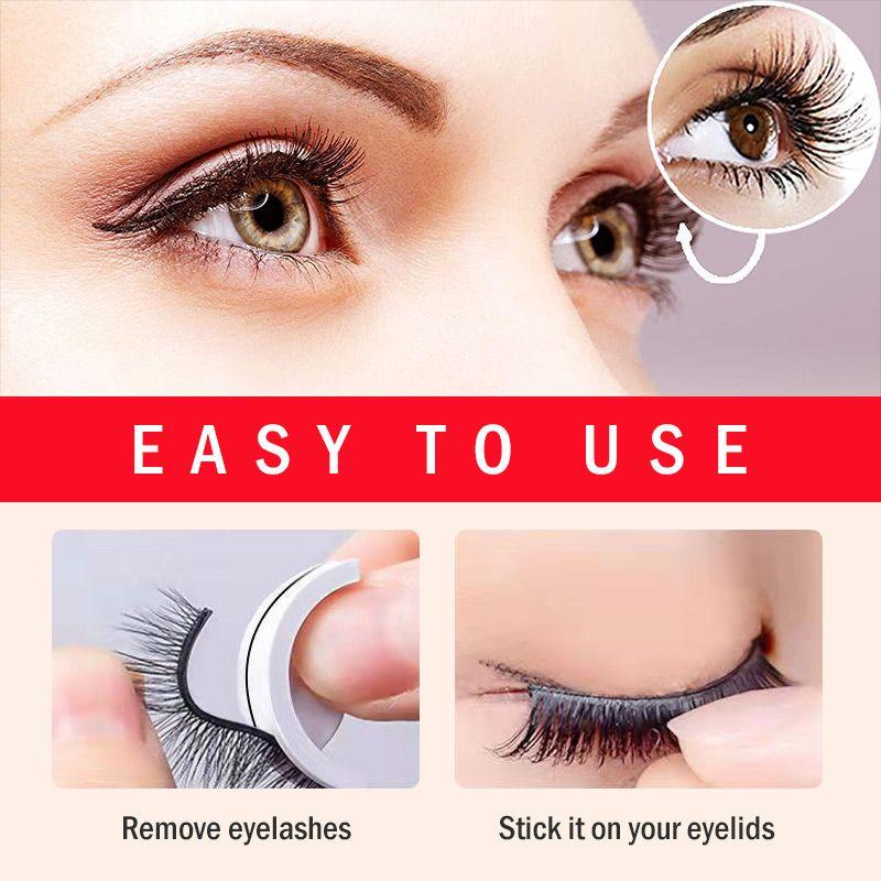 Ree™ Reusable Self-Adhesive and Washable False Eyelashes